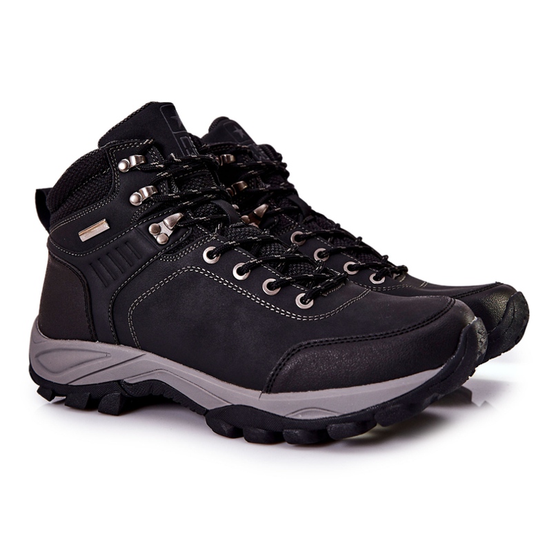 PE1 Tênis masculino de trekking preto quente Dannis