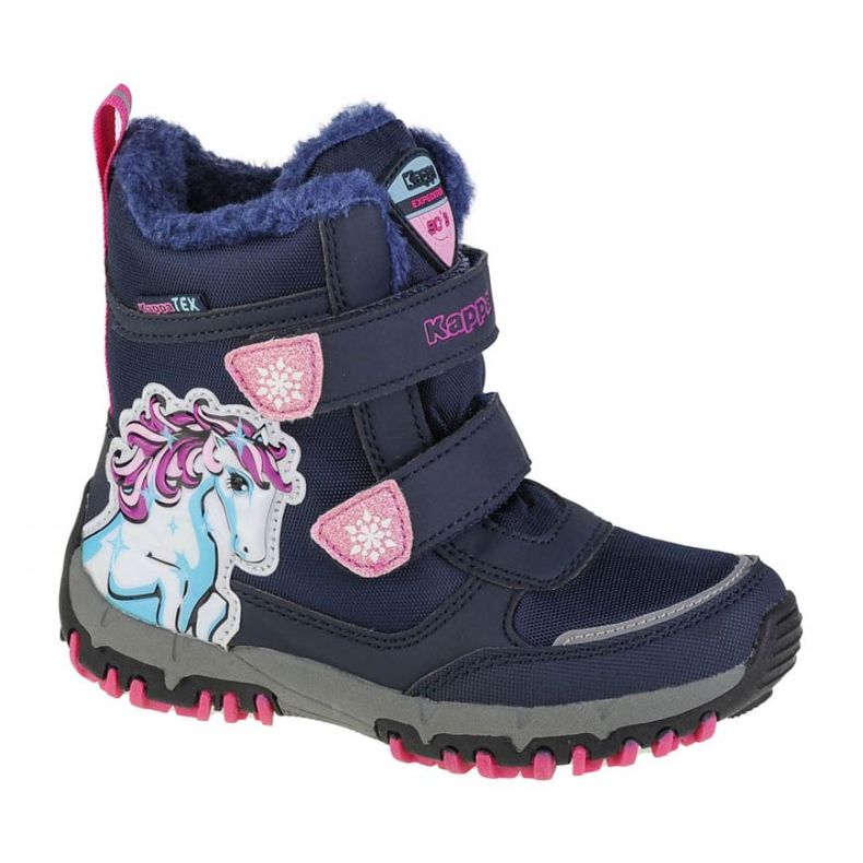 Sapatos Kappa Flake Tex K Jr 260917K-6722 azul marinho