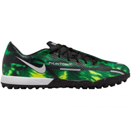 Chuteiras Nike Phantom GT2 Academy Tf Sw M DM0725 003 multicolorido verde