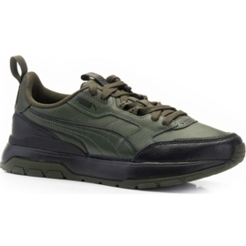 Puma R78 Trek Lth M 383202 03 preto verde Puma R78 Trek Lth M 383202 03 preto verde
