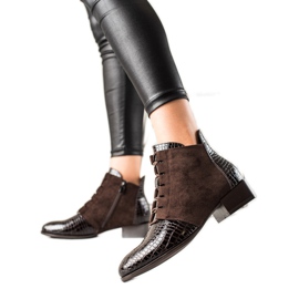 W. Potocki Botas potocki elegantes marrom