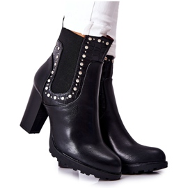 PG1 Botas em um poste com jatos Black Wissey preto