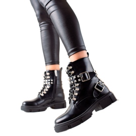 TRENDI Trabalhadores elegantes com strass preto TRENDI Trabalhadores elegantes com strass preto