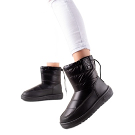 Botas de neve femininas Big Star II274120 preto