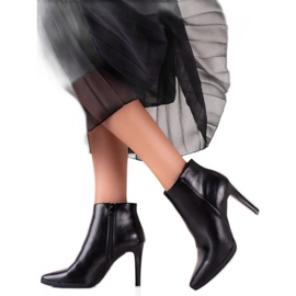 Botas de salto alto Sergio Leone preto Botas de salto alto Sergio Leone preto