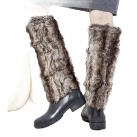 Botas de chuva pretas com pele Melgar preto