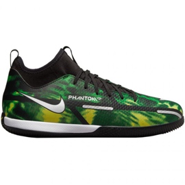 Chuteiras Nike Phantom GT2 Academy Df Ic Sw Jr DM0740 003 verde verde
