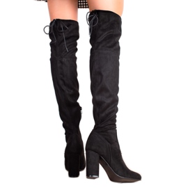 TRENDI Mosqueteiros negros sensuais preto TRENDI Mosqueteiros negros sensuais preto