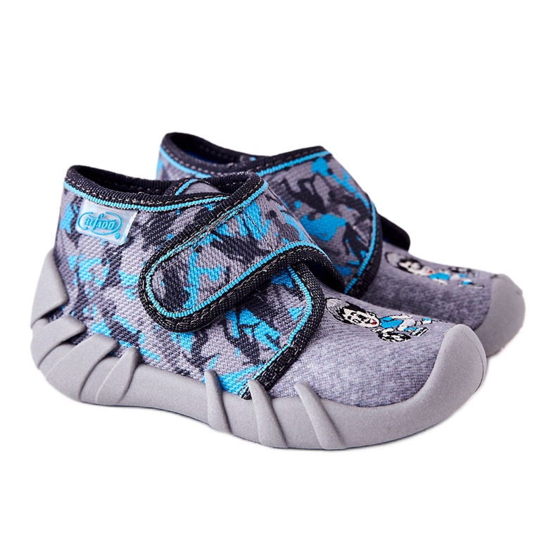 BEFADO S.A. Chinelos Inblu 523P014 Cinza-Azul