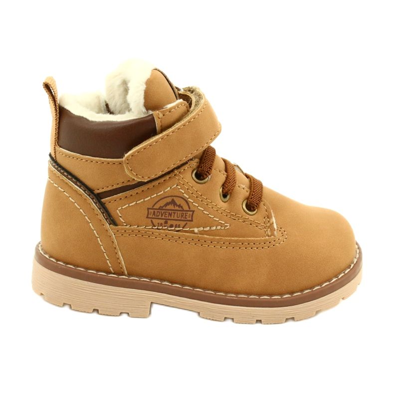 Velcro Workers American Club GC28 / 21 Camel bege amarelo
