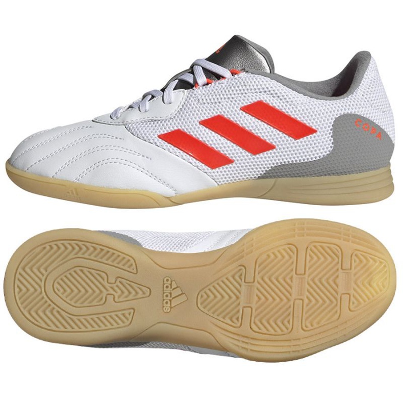 Adidas Copa Sense.3 Chuteiras In Sala Jr FY6158 multicolorido branco Adidas Copa Sense.3 Chuteiras In Sala Jr FY6158 multicolorido branco