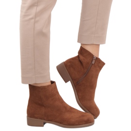 Chuteiras femininas Verbe Camel camurça marrom