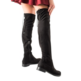 TRENDI Mosqueteiros negros preto