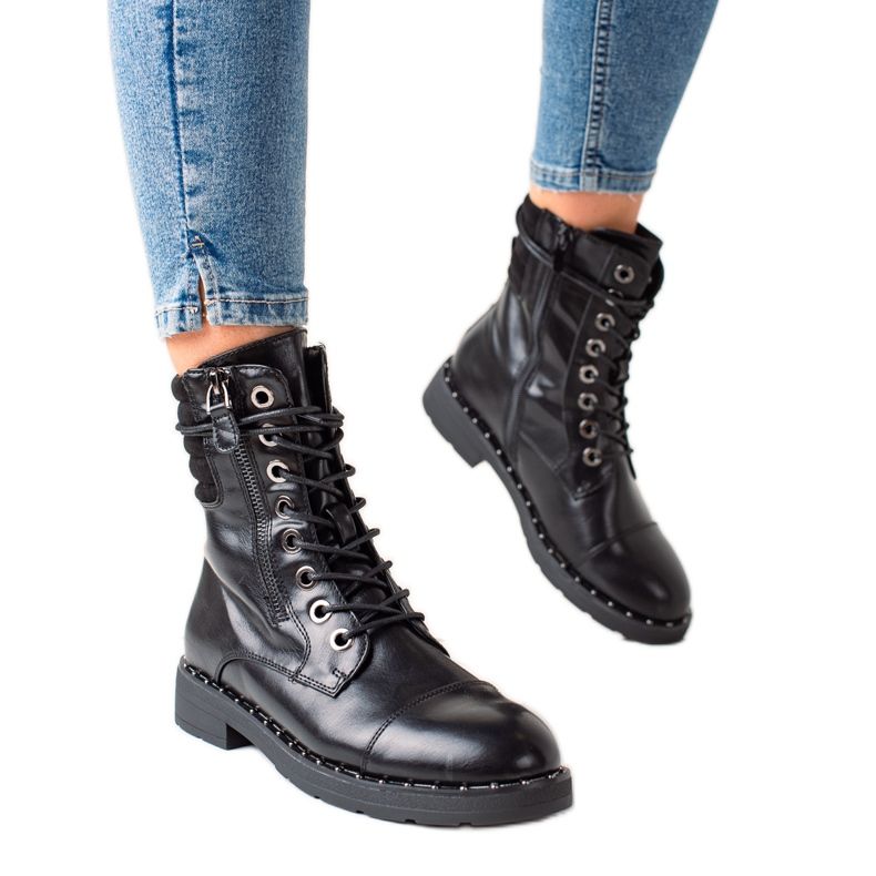 Super Mode Black Classic Trappers preto