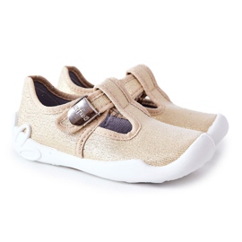 BEFADO S.A. Chinelos de bailarina Befado Shiny 115X003 Golden dourado