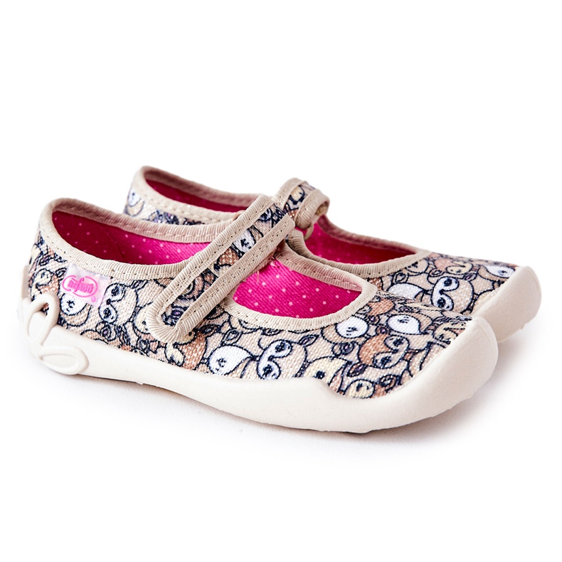 BEFADO S.A. Sapatilhas de bailarina Befado Roe-veado 114X467 Bege castanho