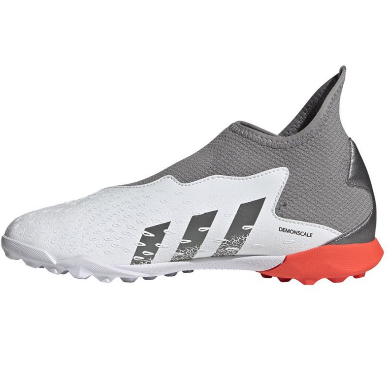 Chuteiras Adidas Predator Freak.3 Ll Tf Jr FY7868 branco branco Chuteiras Adidas Predator Freak.3 Ll Tf Jr FY7868 branco branco