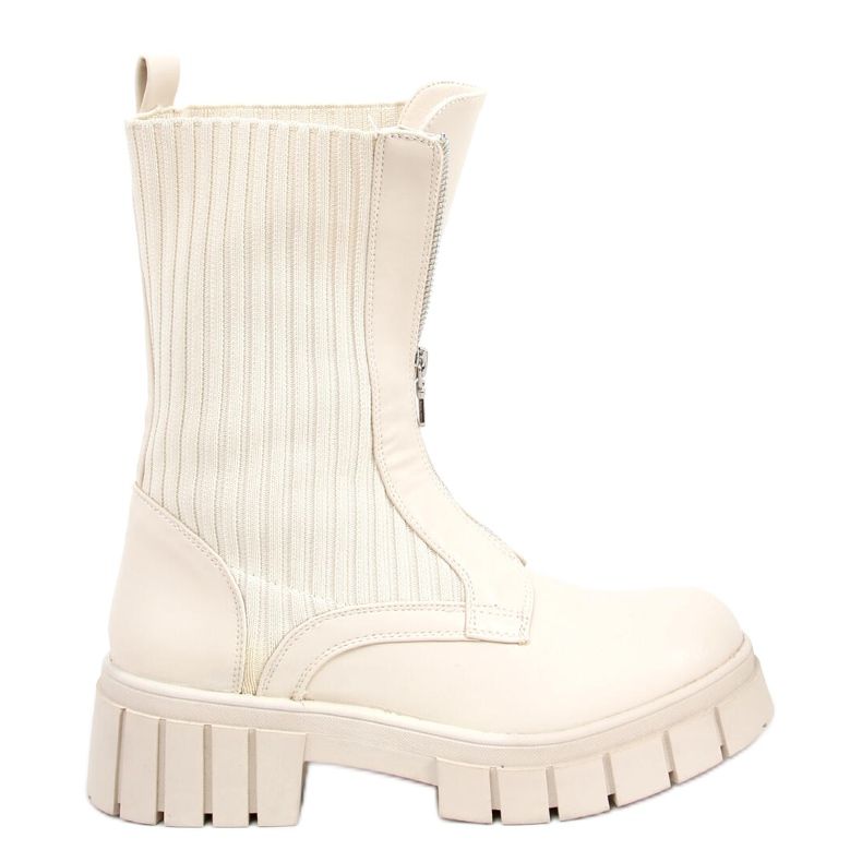 Trabalhadores superiores do suéter Jose Beige bege Trabalhadores superiores do suéter Jose Beige bege