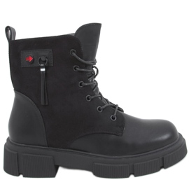 Botas Provo Black com sola grossa preto