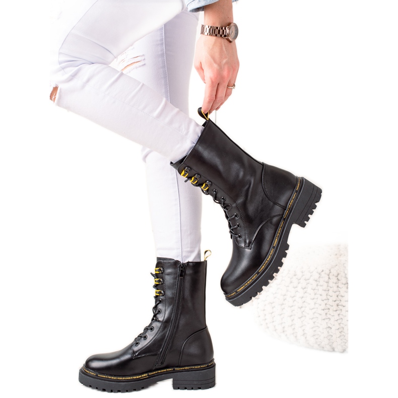 W. Potocki Luvas Potocki Pretas preto