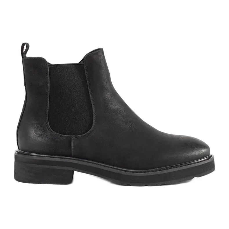 Botas pretas clássicas de Sergio Leone preto