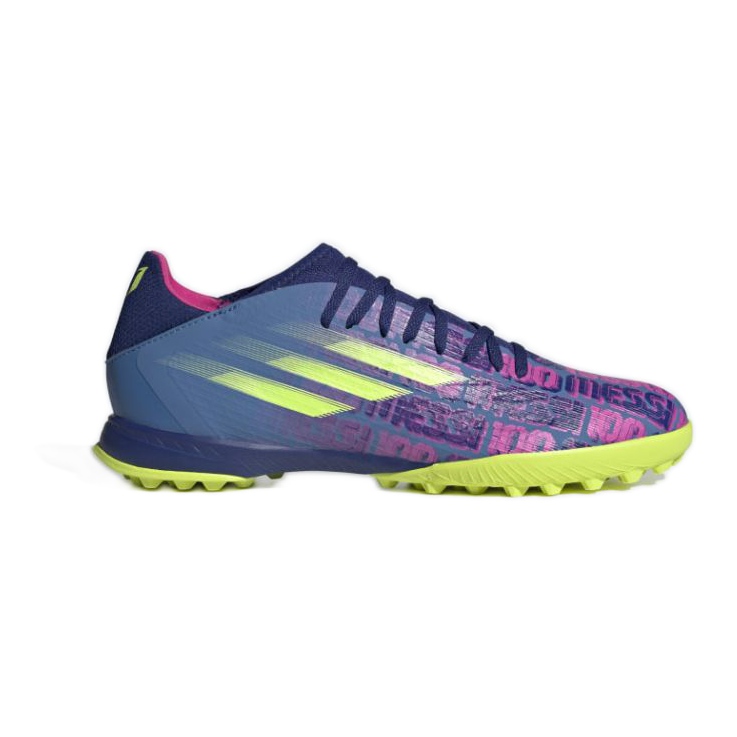 Chuteiras Adidas X Speedflow Messi.3 Tf M FY6896 azul marinho, multicolorido azuis e azul marinho