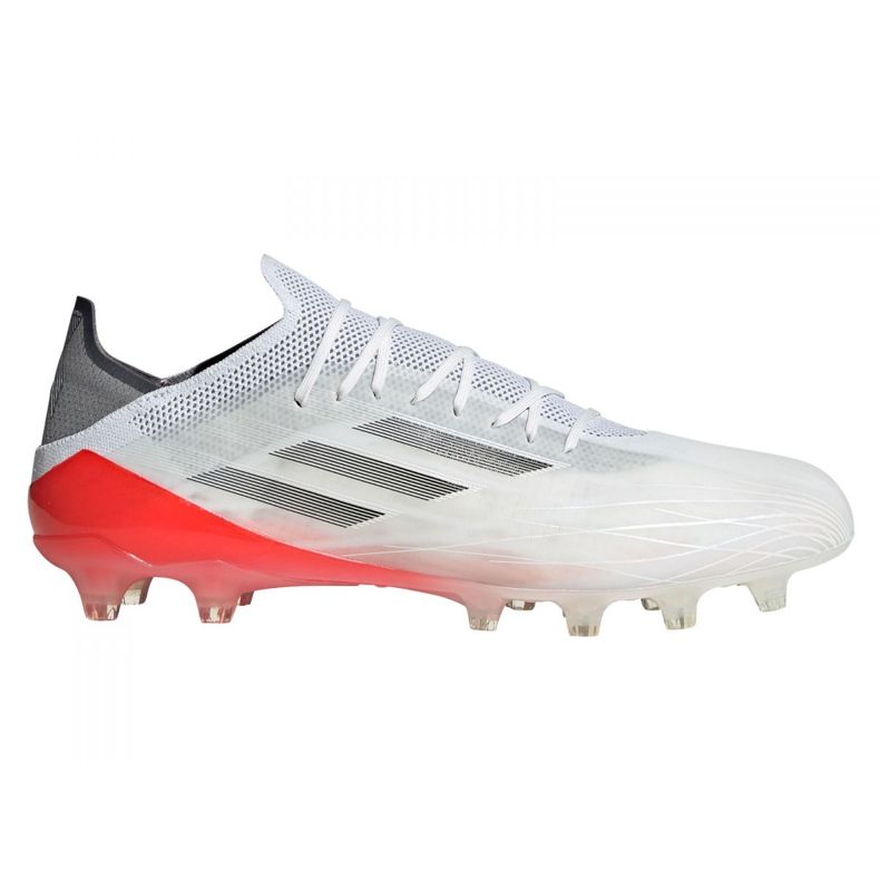 Chuteiras Adidas X Speedflow.1 Ag M FY3265 cinza, branco, vermelho branco