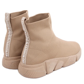 Meias Cento Khaki cáqui