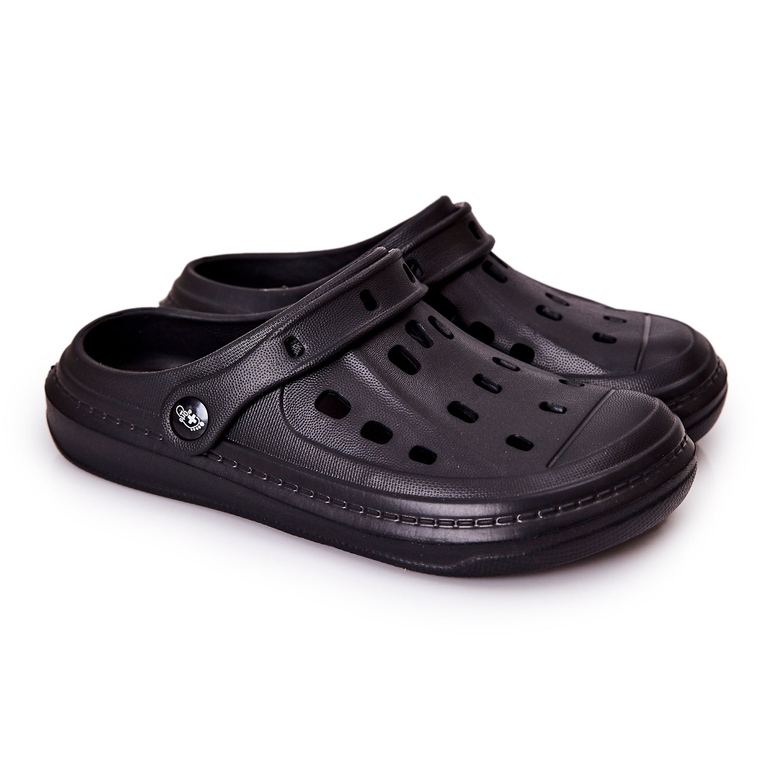 BEFADO S.A. Chinelos masculinos Kroks Befado 154M002 Preto