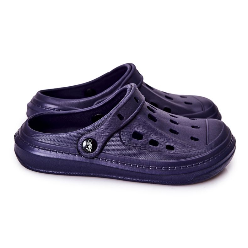 BEFADO S.A. Chinelos masculinos Kroks Befado 154M003 Azul Marinho