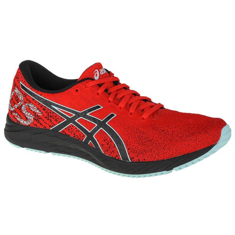 Tênis de corrida Asics Gel-DS Trainer 26 M 1011B240-600 preto vermelho