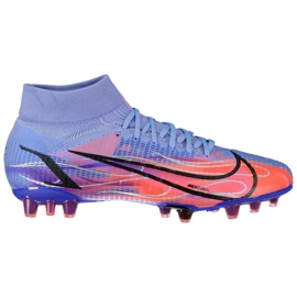 Chuteiras Nike Mercurial Superfly 8 Pro Km Fg M DJ3977 506 multicolorido roxo
