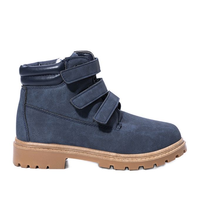 Botas infantis azul marinho Babin