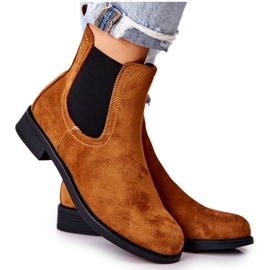 PG1 Botas Camel Astate Suede marrom