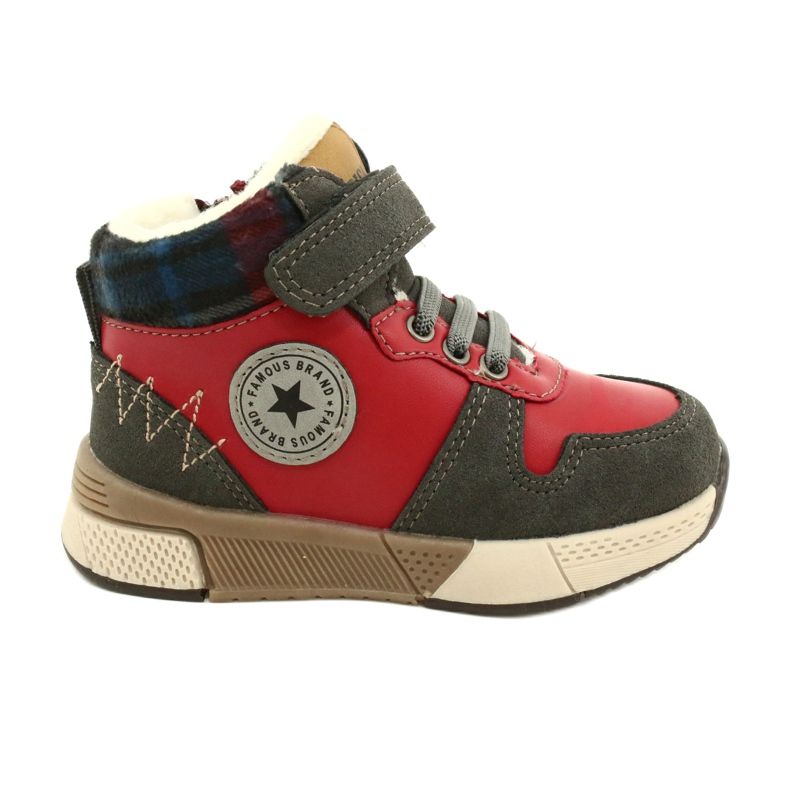 Meninos dos meninos com o pêlo do American Club GC27 Red vermelho