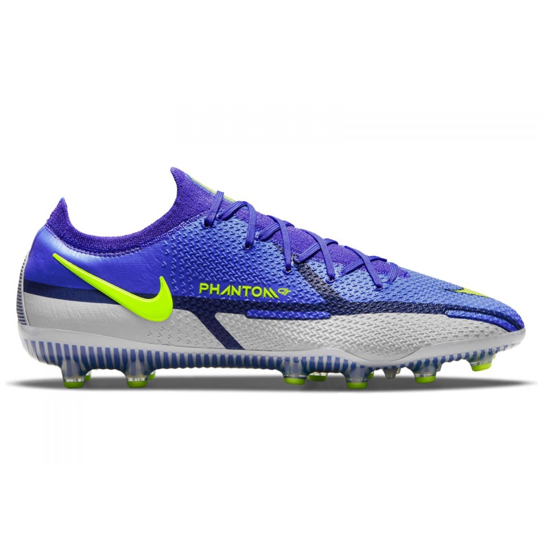 Chuteira Nike Phantom GT2 Elite AG-Pro M DC0748-570 de futebol azul azul