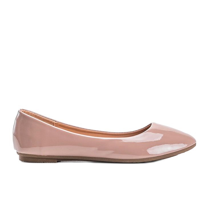 Diamantique Bailarinas lacadas bege