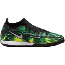 Chuteiras Nike Phantom GT2 Academy Df Sw Ic M DM0720 003 verde, multicolorido verde