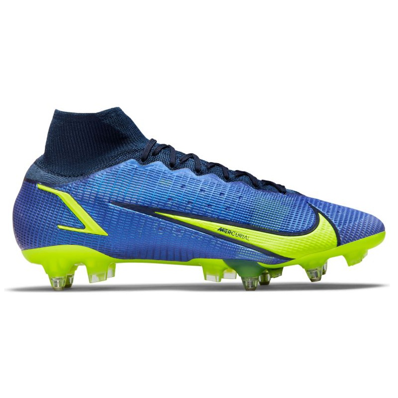 Chuteiras Nike Superfly 8 Elite SG-Pro Ac M CV0960-574 azul marinho azul
