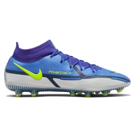 Chuteira Nike Phantom GT2 Elite Df AG-Pro M DC0749-570 multicolorido azul