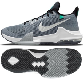 Tênis de basquete Nike Air Max Impact 3 M DC3725 002 cinza tons de cinza