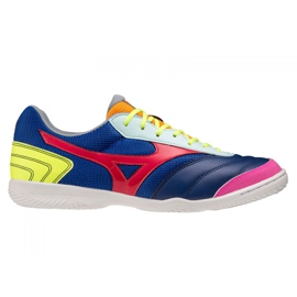 Mizuno Morelia Sala Club Em M Q1GA210364 chuteiras azul marinho, multicolorido azul marinho