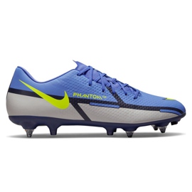 Chuteira Nike Phantom GT2 Academy SG-Pro Ac M DC0799-570 multicolorido azul