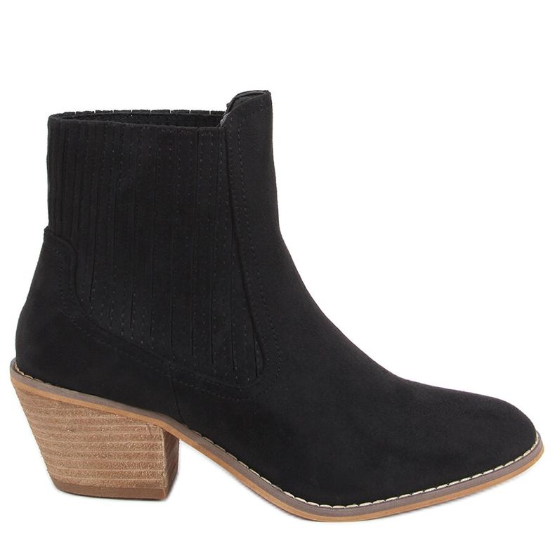 Botas de cowboy Korsa Black preto