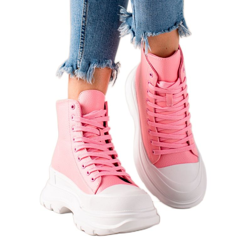 Seastar Tênis na plataforma rosa