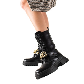 Seastar Botas altas, moda caçadora preto