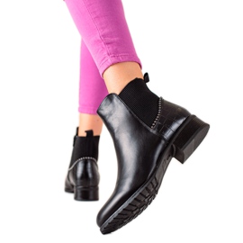 TRENDI Sapatinhos Com Zíper preto TRENDI Sapatinhos Com Zíper preto