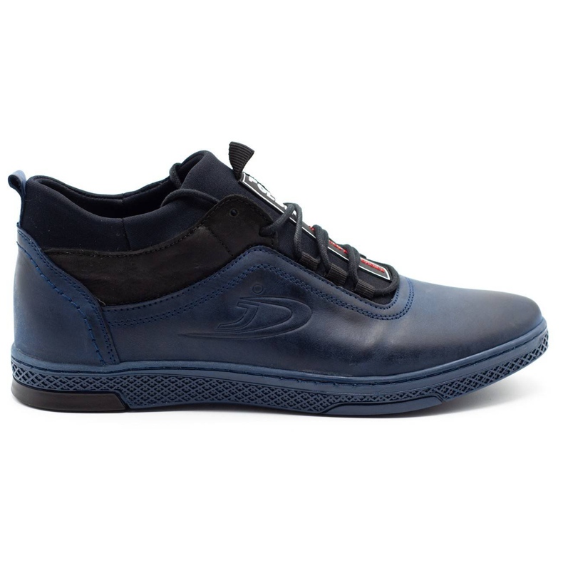 Polbut Sapatos de inverno masculino K27F azul marinho