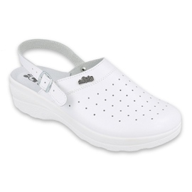 Sapatos femininos Befado 157D002 branco Sapatos femininos Befado 157D002 branco
