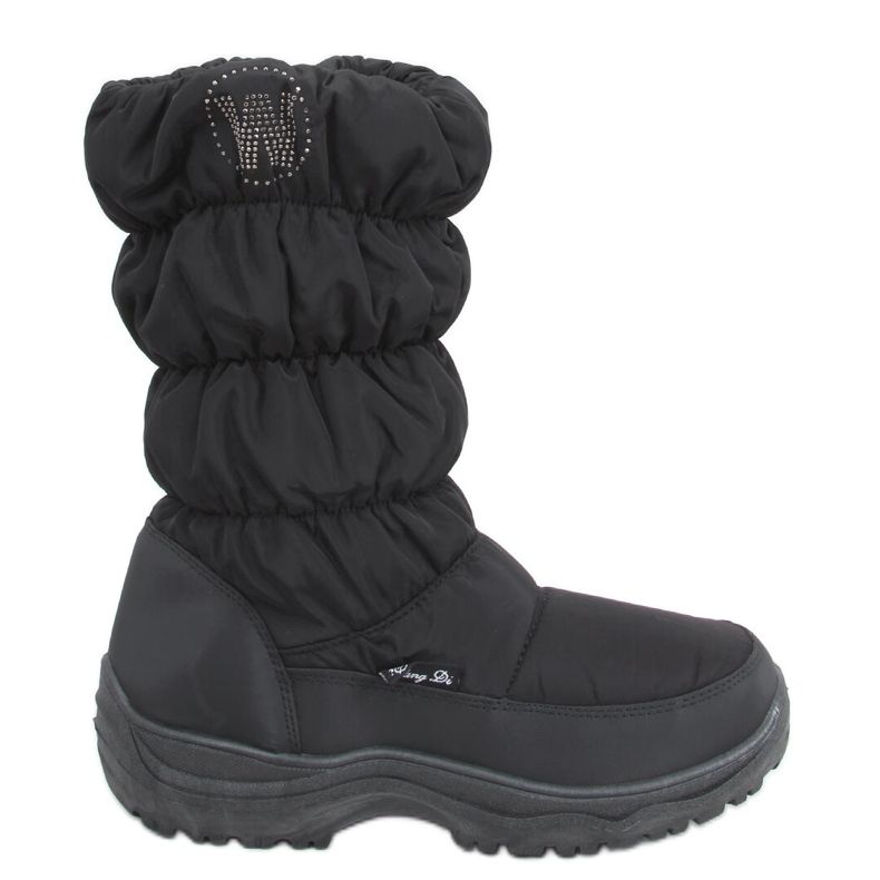 Botas de neve Retto Black feminino preto